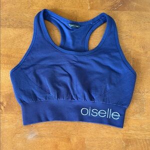 Oiselle Blue Sports Bra
